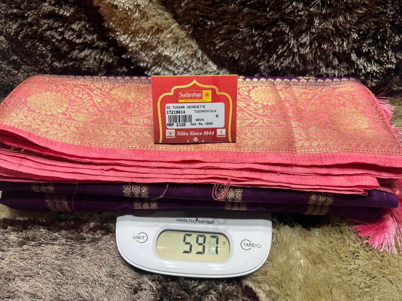 Tussar Silk Saree.