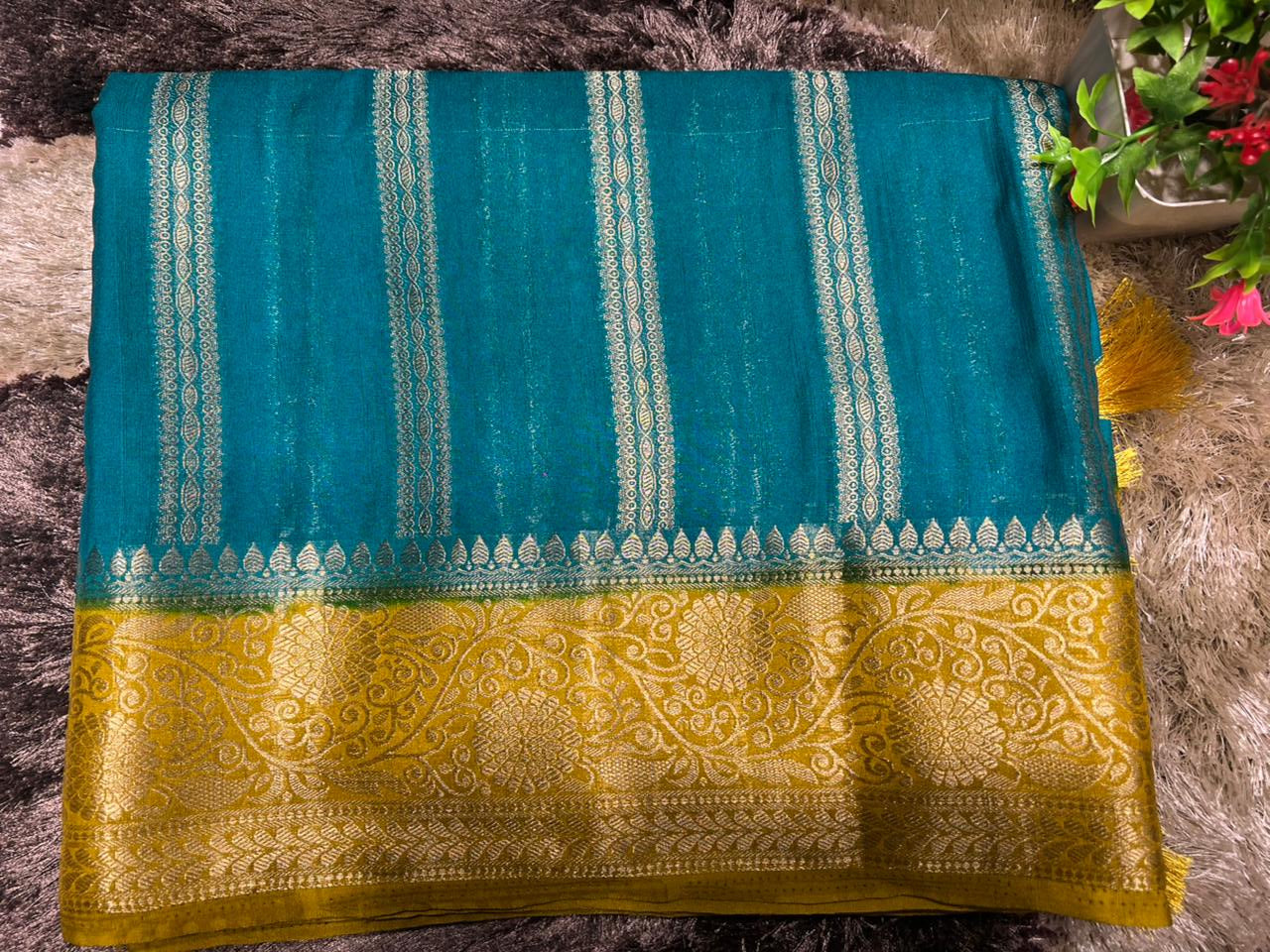 Tussar Silk Saree.