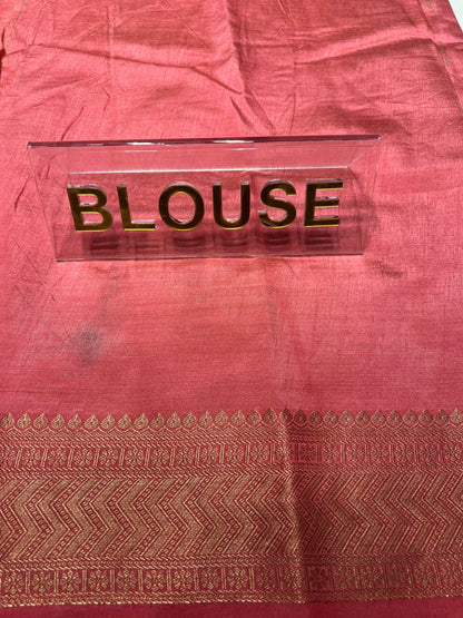 Tussar Silk Saree.