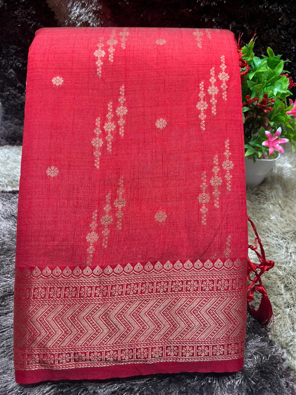 Tussar Silk Saree.
