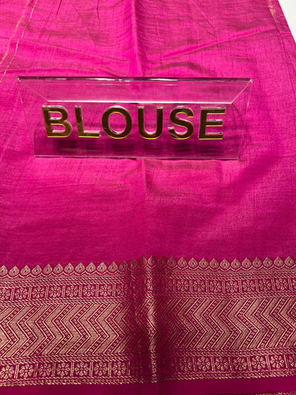 Tussar Silk Saree.