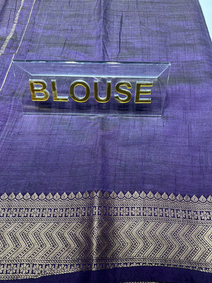 Tussar Silk Saree.
