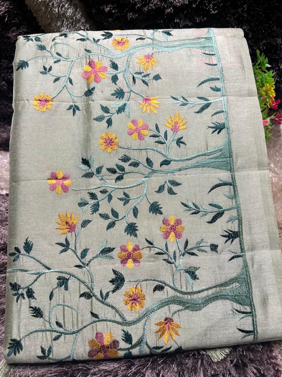 Tussar Silk Saree.