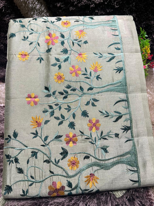 Tussar Silk Saree.