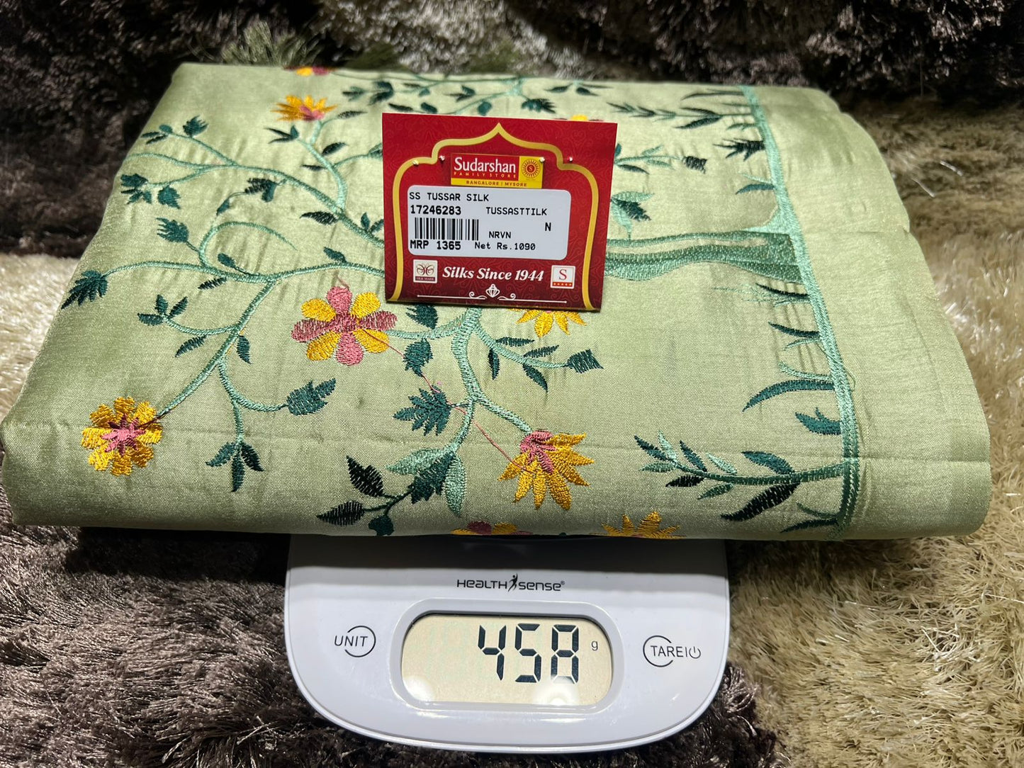 Tussar Silk Saree.