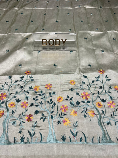 Tussar Silk Saree.