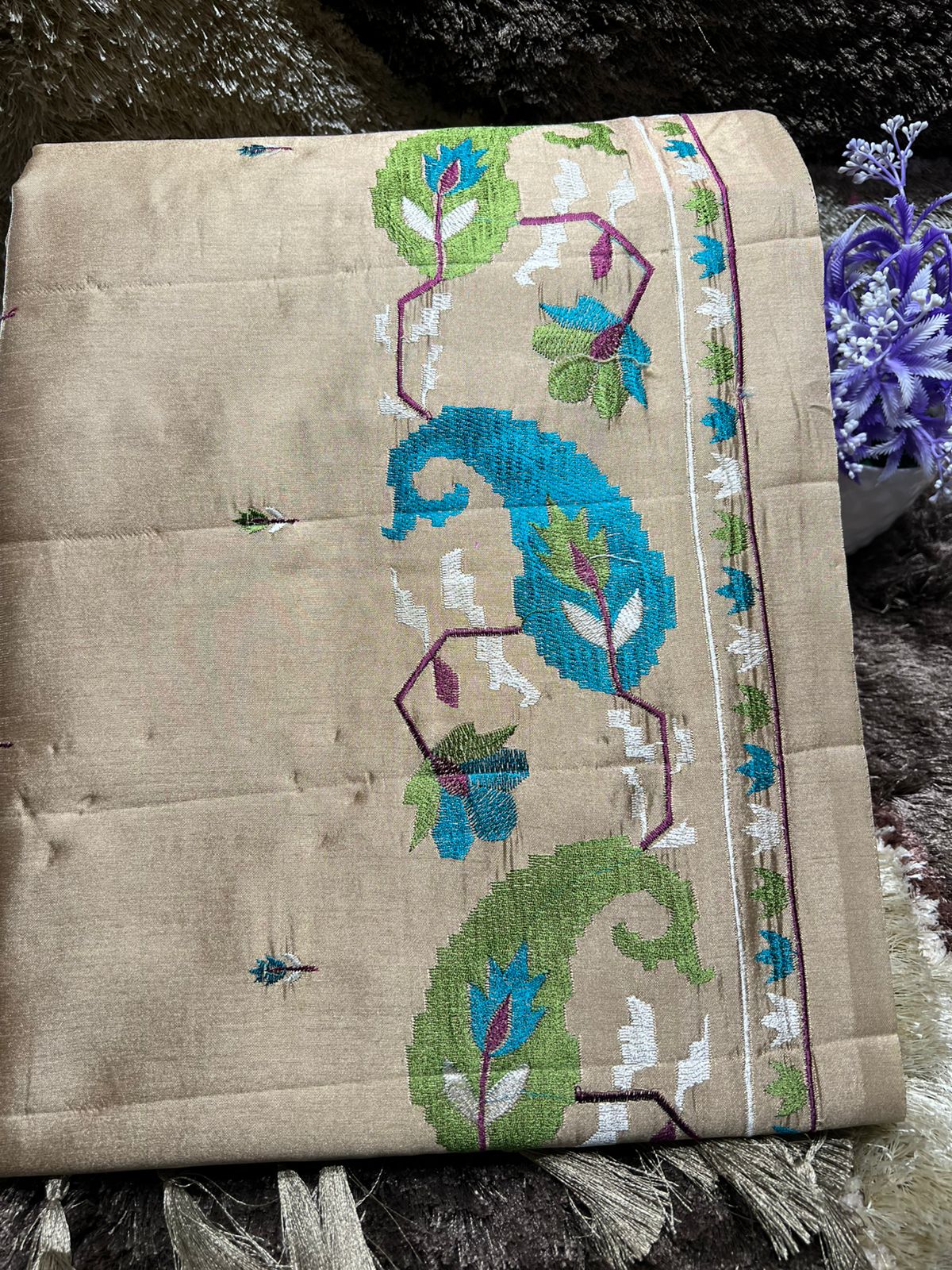Tussar Silk Saree.