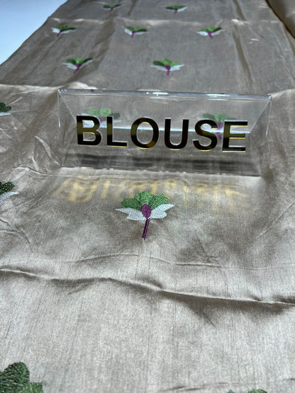 Tussar Silk Saree.