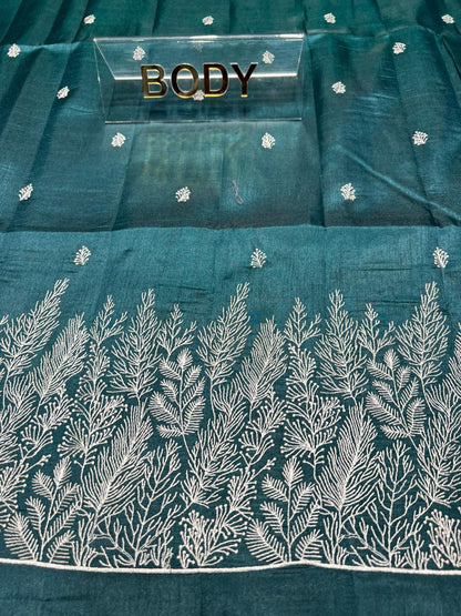 Tussar Silk Saree.