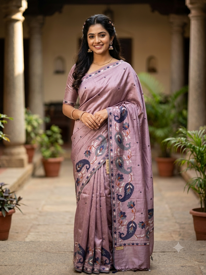 Tussar Silk Saree.