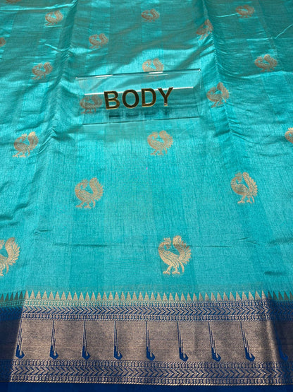 Tussar Silk Saree.