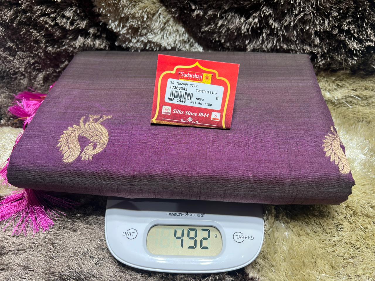Tussar Silk Saree.