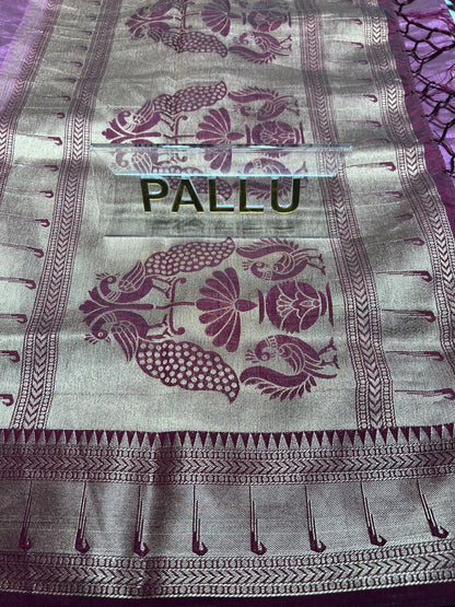 Tussar Silk Saree.