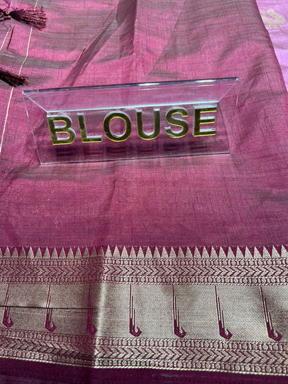 Tussar Silk Saree.