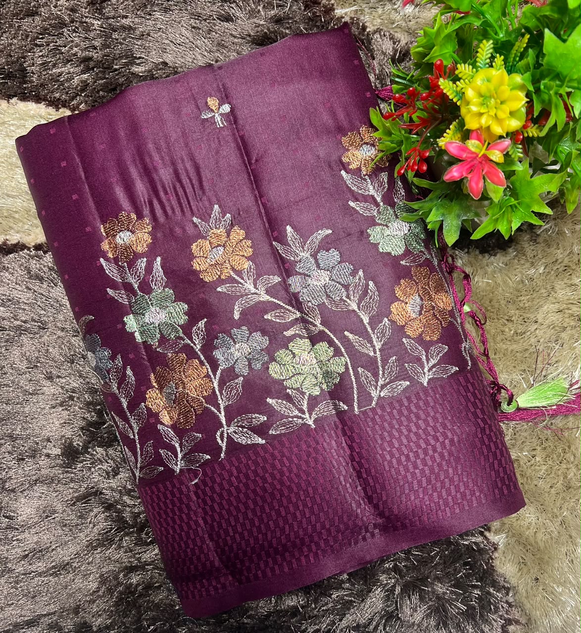 Tussar Silk Saree.