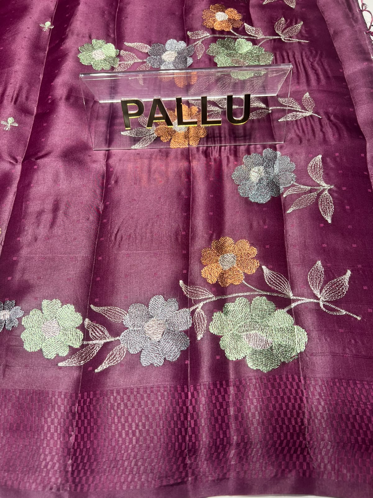Tussar Silk Saree.