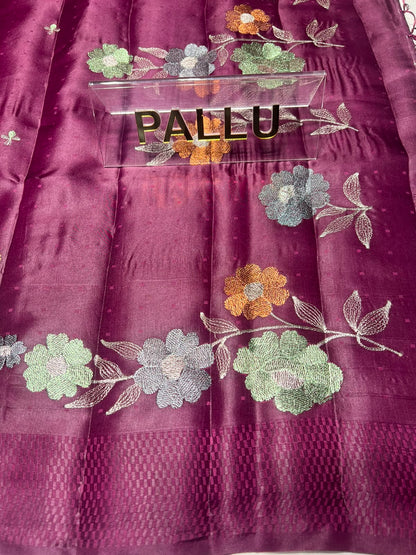 Tussar Silk Saree.