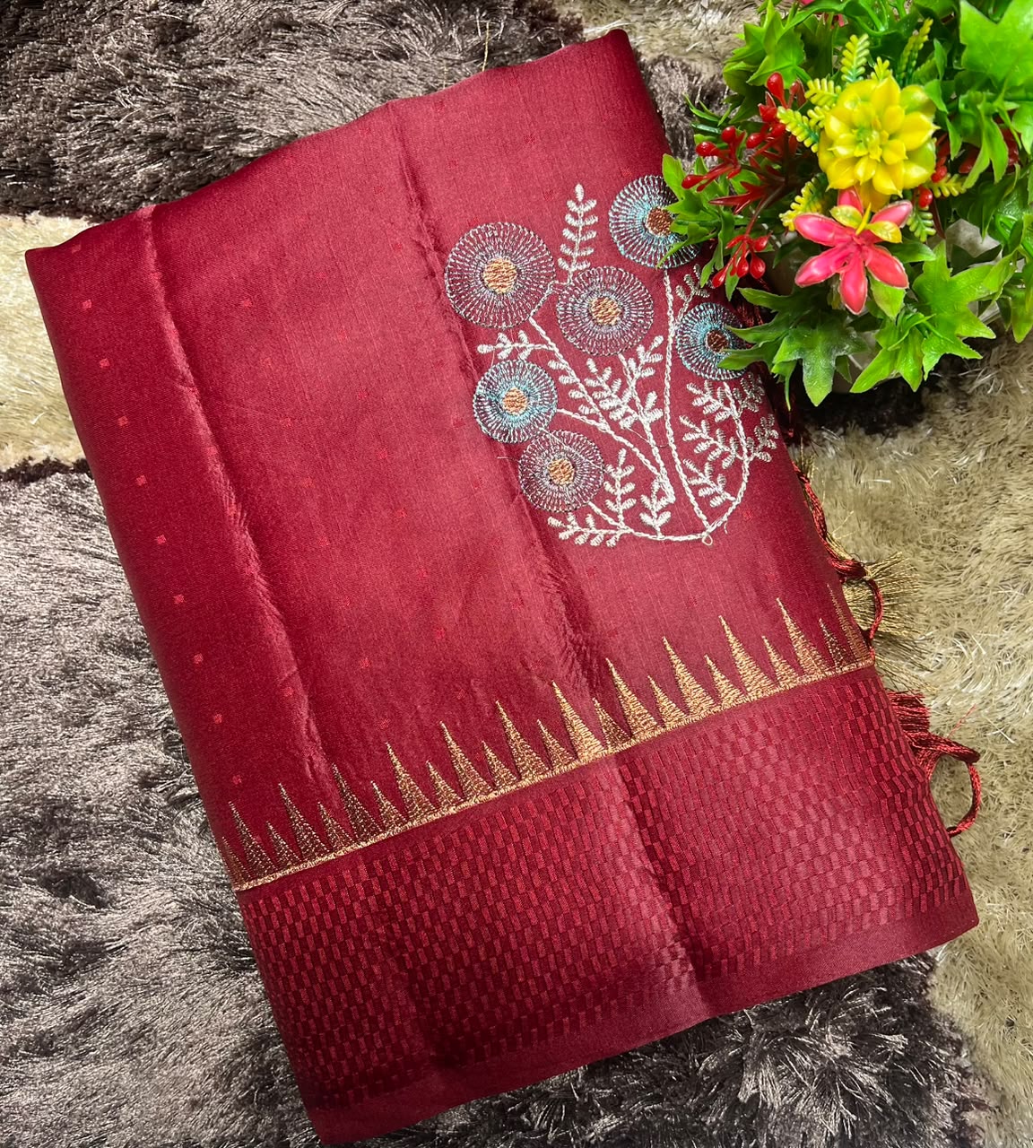 Tussar Silk Saree.