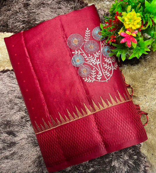 Tussar Silk Saree.