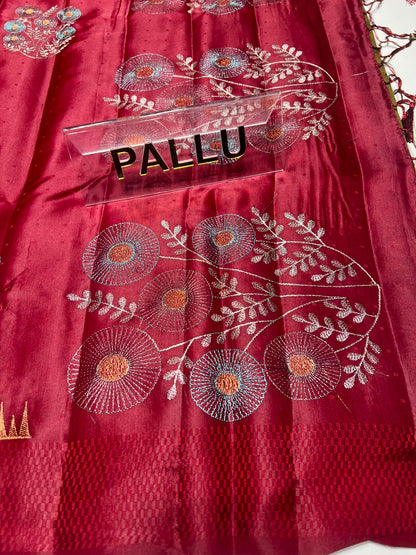 Tussar Silk Saree.