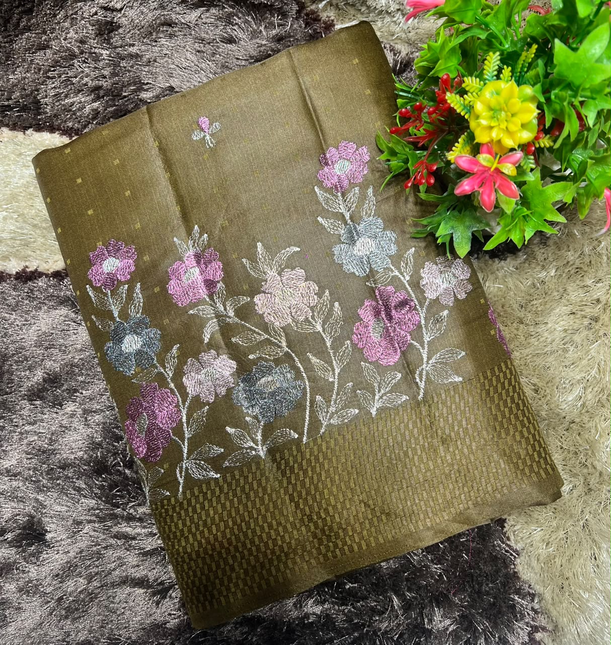 Tussar Silk Saree.
