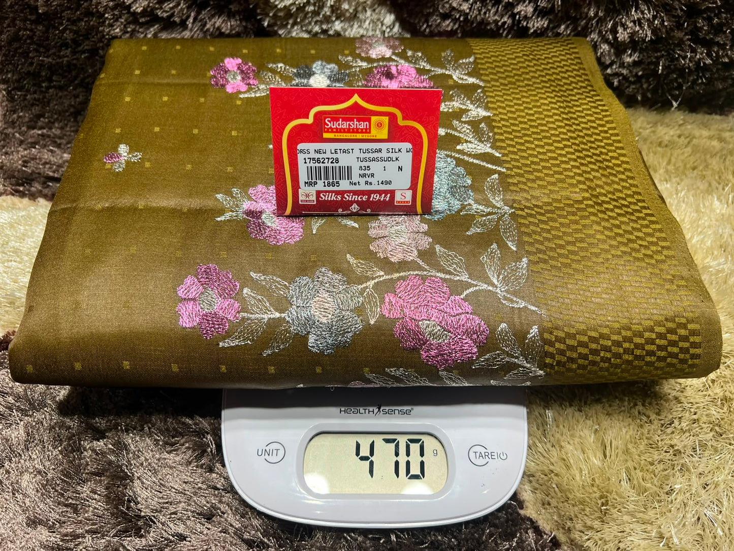 Tussar Silk Saree.