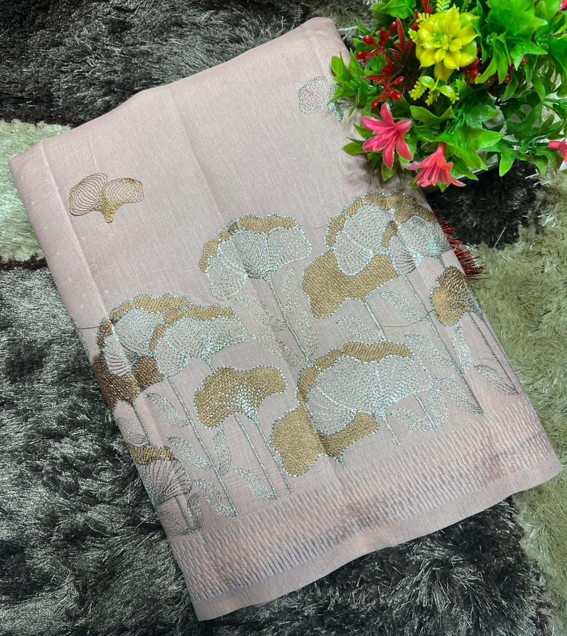 Tussar Silk Saree.