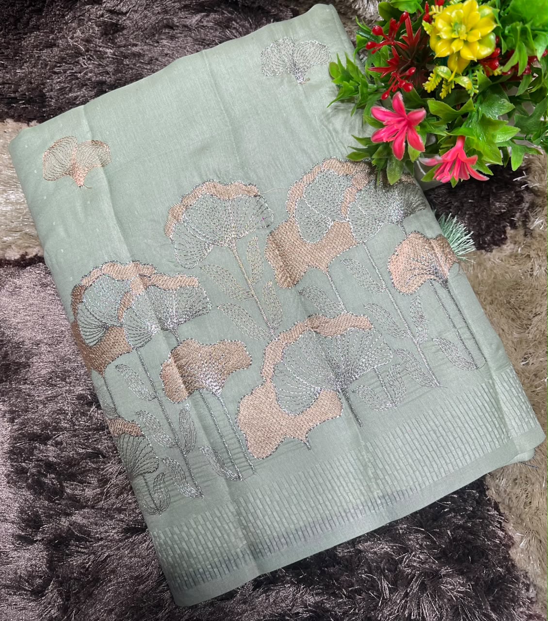 Tussar Silk Saree.
