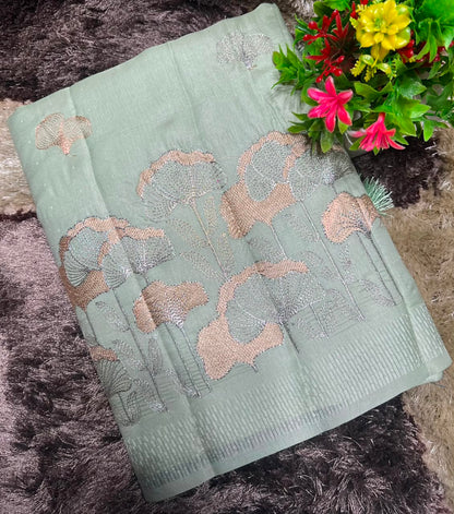 Tussar Silk Saree.