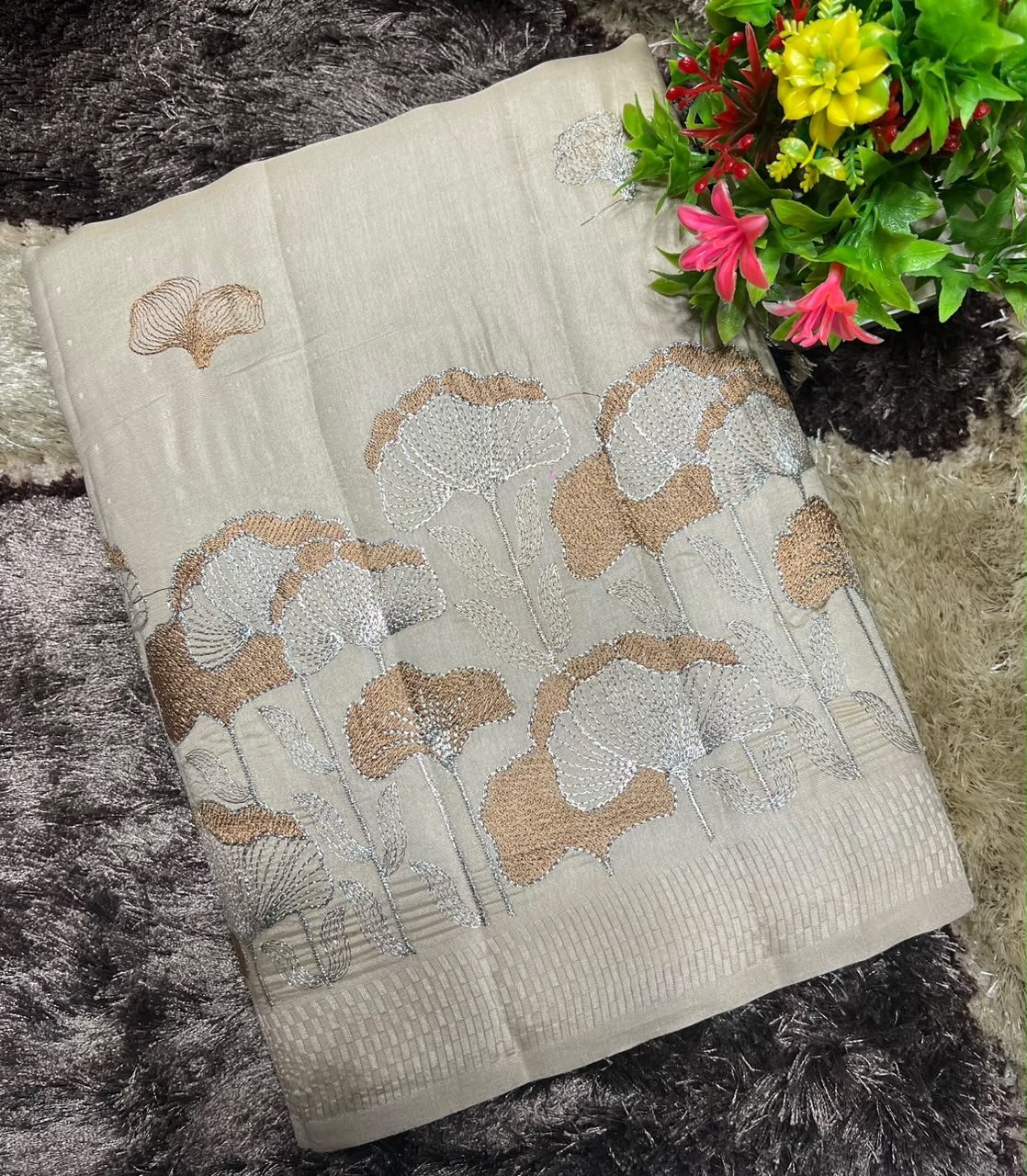 Tussar Silk Saree.