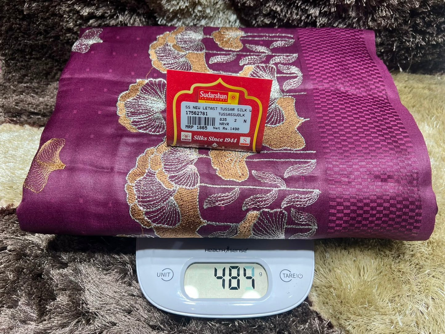 Tussar Silk Saree.