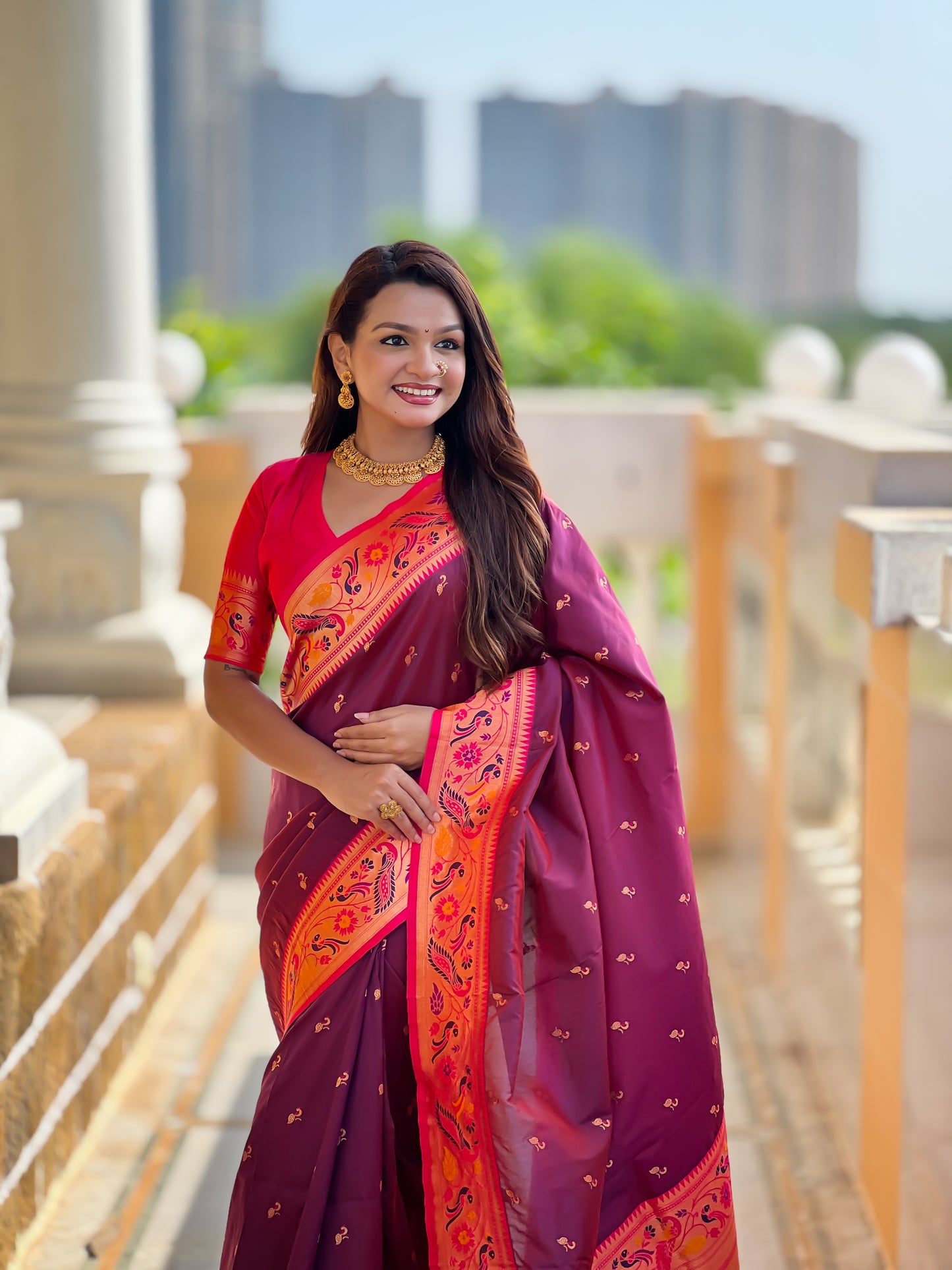 Catalogue Designer Soft Paithani Silk Saree