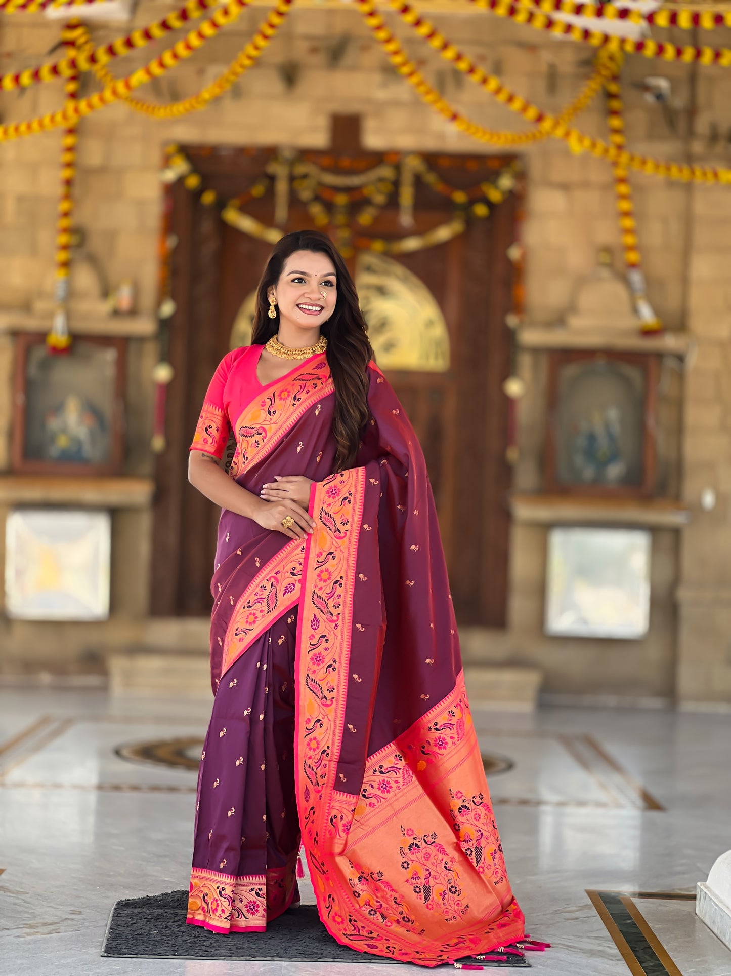 Catalogue Designer Soft Paithani Silk Saree