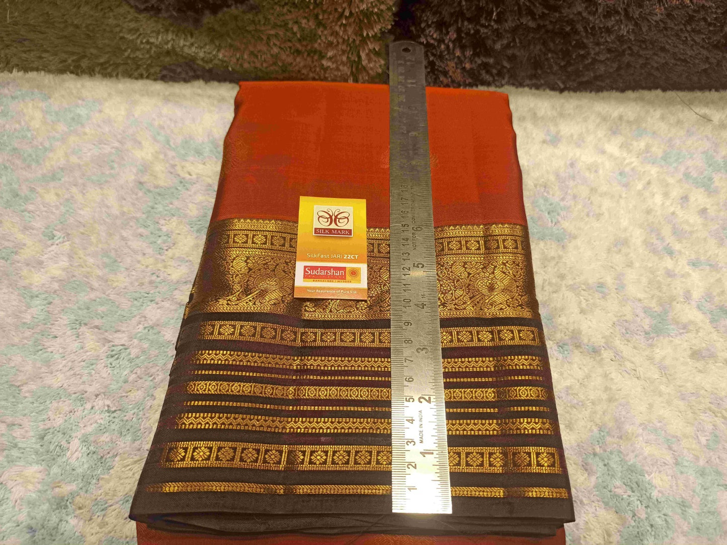 Pure Kanchipuram Silk Saree.