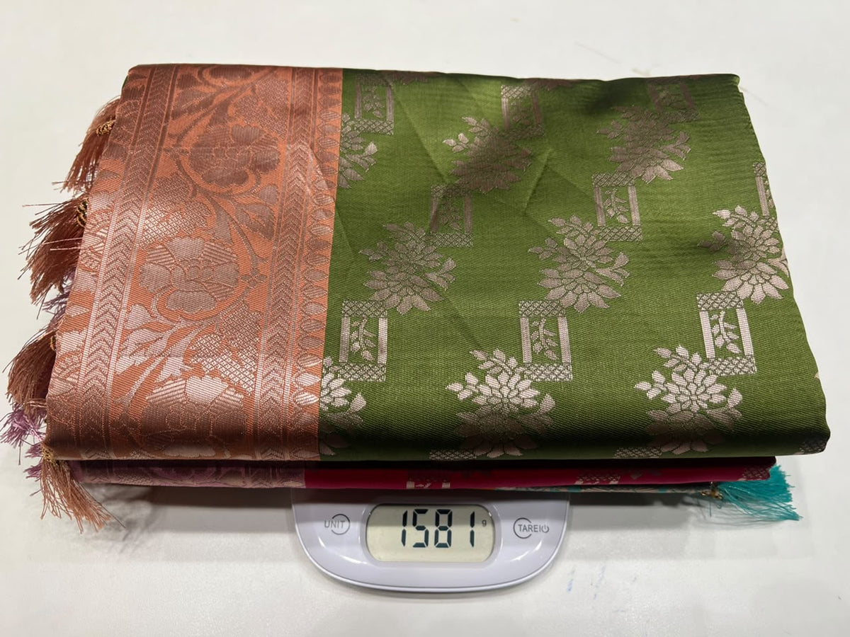 Combo Offer Get 3  Art Silk Saree's At 1099/-