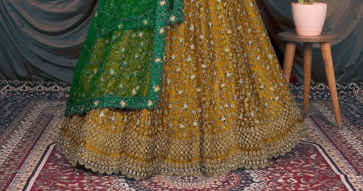Latest Semi Stitched Lehenga Choli With Dupatta.