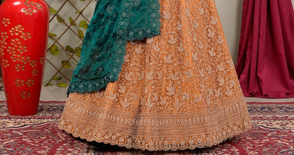 Latest Semi Stitched Lehenga Choli With Dupatta.
