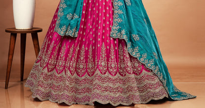 Latest Semi Stitched Lehenga Choli With Dupatta.