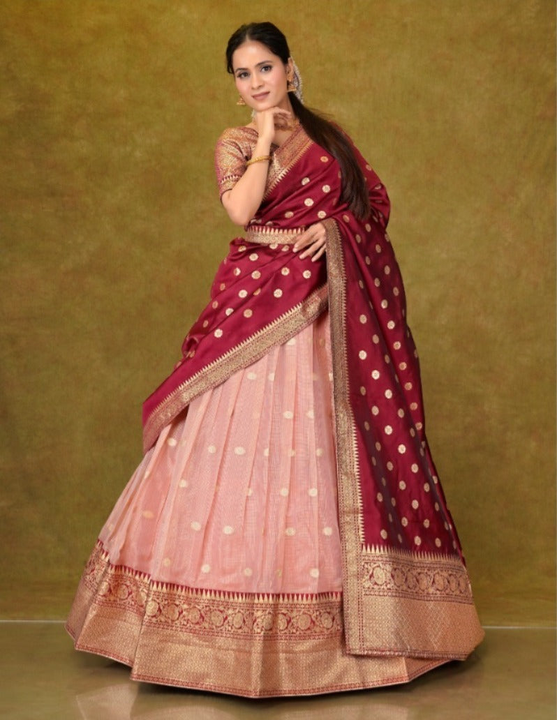 Latest Semi Stitched Lehenga Choli With Dupatta