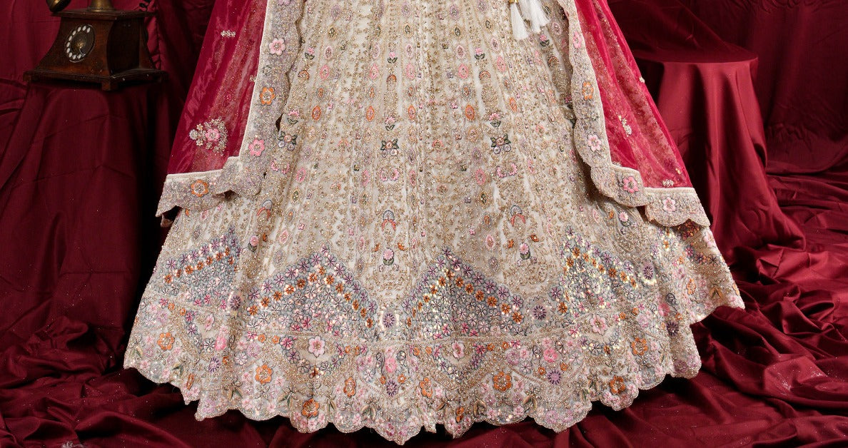 Latest Semi Stitched Lehenga Choli With Dupatta.