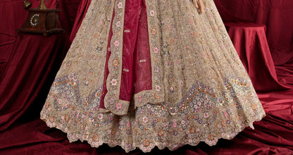 Latest Semi Stitched Lehenga Choli With Dupatta.