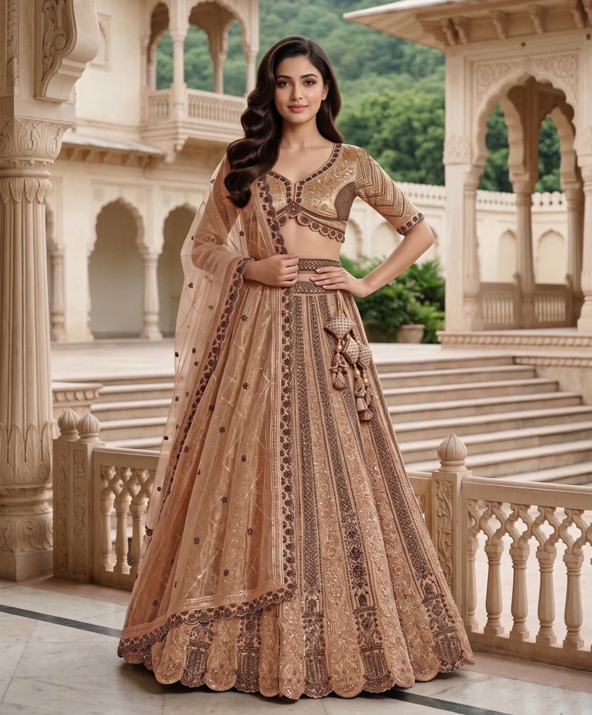 New Heavy Bridal Lehenga Designs