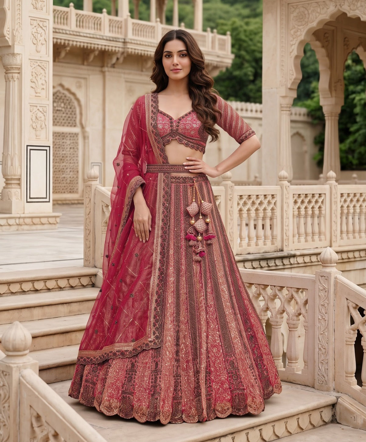 New Heavy Bridal Lehenga Designs