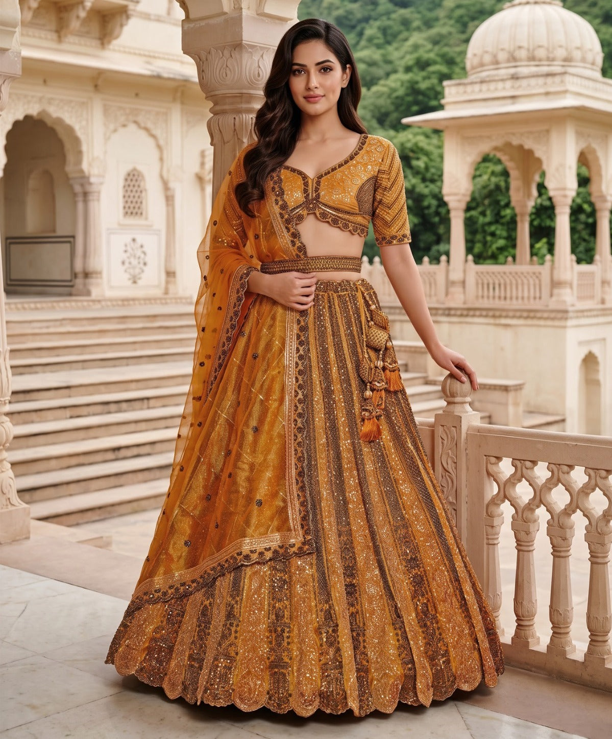 New Heavy Bridal Lehenga Designs