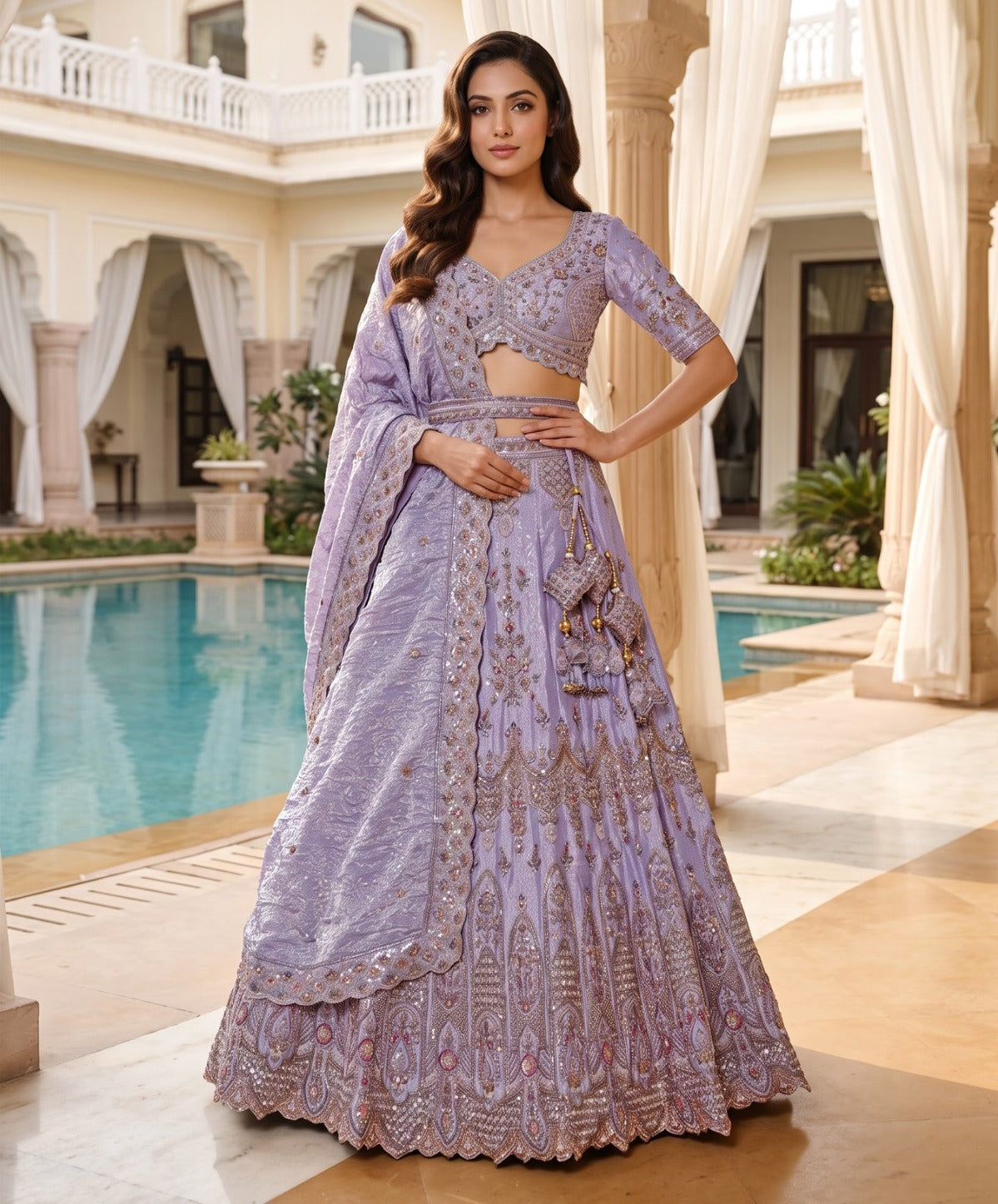New Heavy Bridal Lehenga Designs