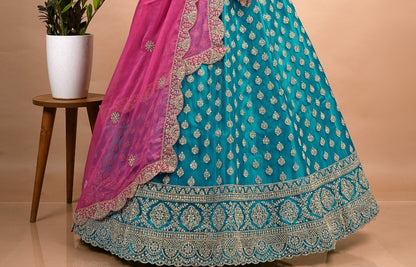 Latest Semi Stitched Lehenga Choli With Dupatta.