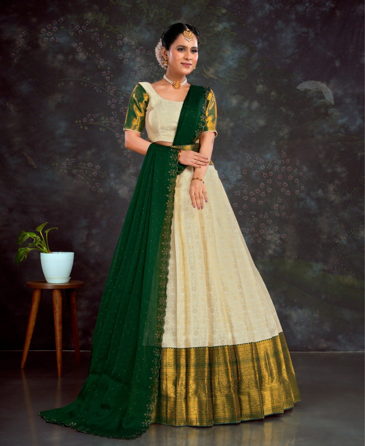 Latest Semi Stitched Lehenga Choli With Dupatta