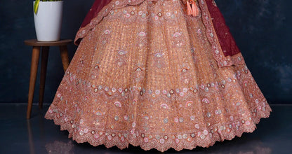 Latest Semi Stitched Lehenga Choli With Dupatta.