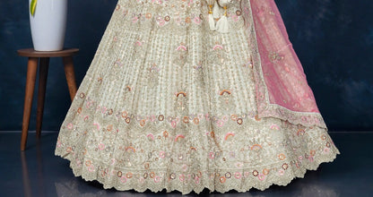 Latest Semi Stitched Lehenga Choli With Dupatta.