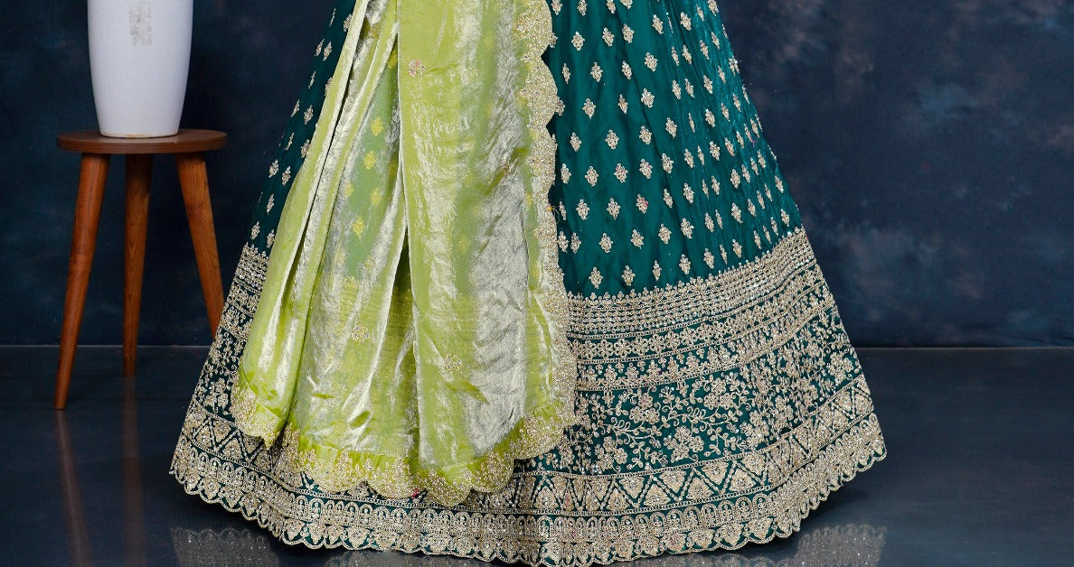 Latest Semi Stitched Lehenga Choli With Dupatta.